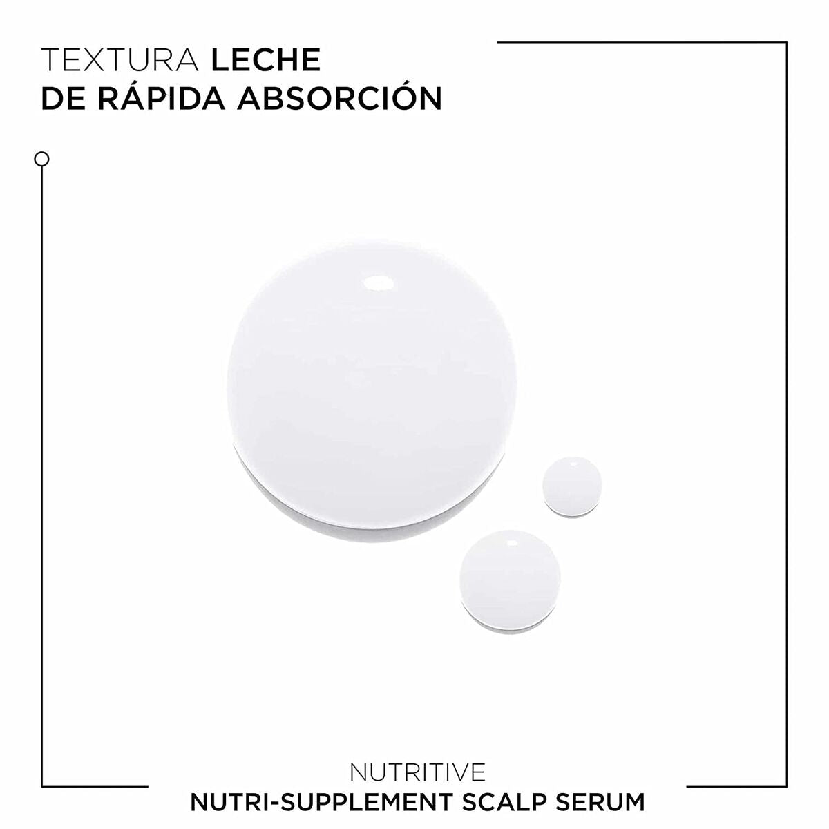 imagen de las gotas del serum microscopica