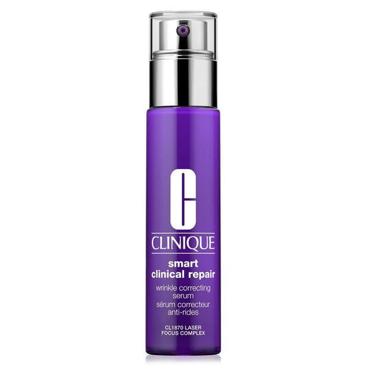 Bote de Sérum Facial Clinique de 30 ml, un tratamiento avanzado diseñado para hidratar, reafirmar y rejuvenecer tu piel. Ideal para mujeres que cuidan su imagen y buscan los mejores cosméticos faciales, este sérum es perfecto para incluir en tu rutina diaria de cuidado facial.